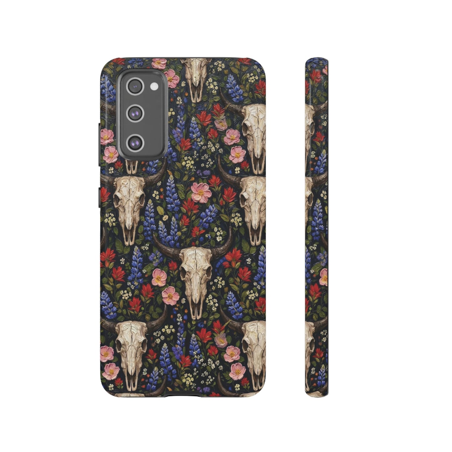 Floral Skull Tough Case