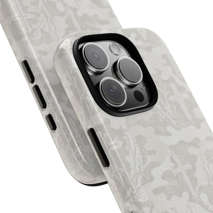White Camo Cross Tough Case