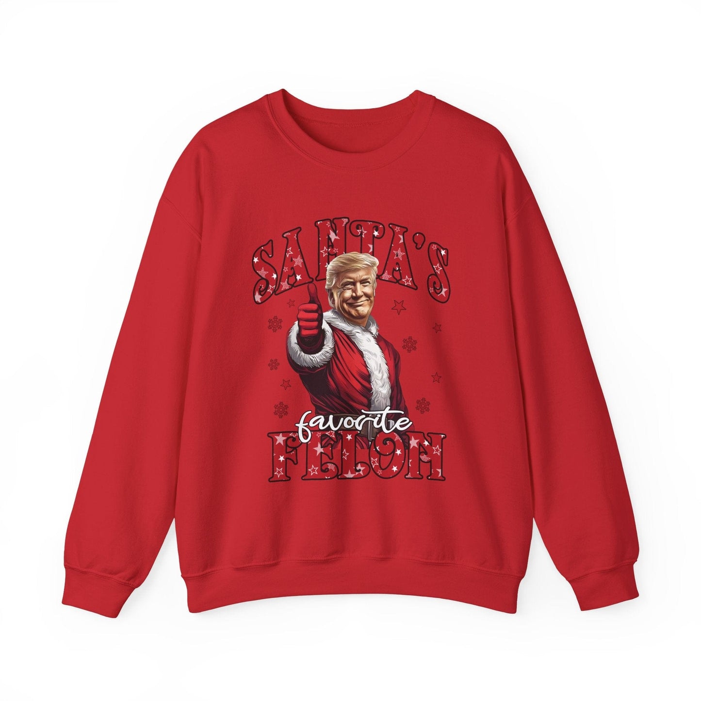 Santa's Favorite Felon Trump 2024 Sweatshirt