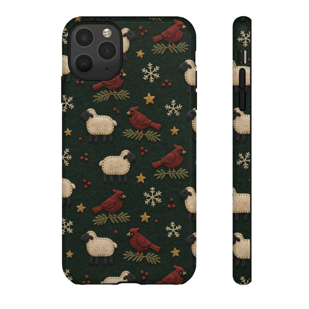 Felt Sheep Cardinals Tough Case