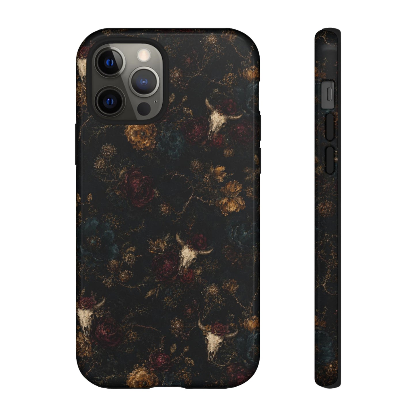 Bull Skull Bloom Tough Case