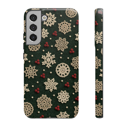 Crochet Snowflakes Tough Case