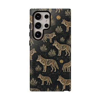 Moonlit Coyote Tough Case