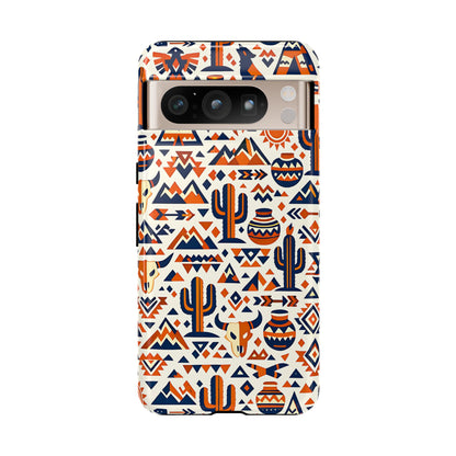 Southwest Tribal Orange Tough Case
