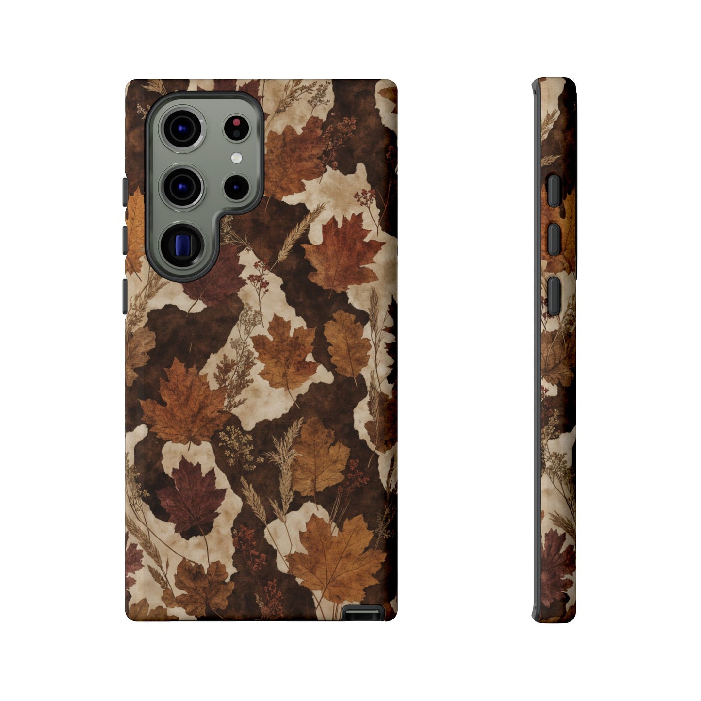 Autumn Cowhide Tough Case