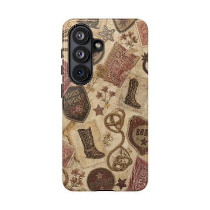 Cowgirl Collage Tough Case
