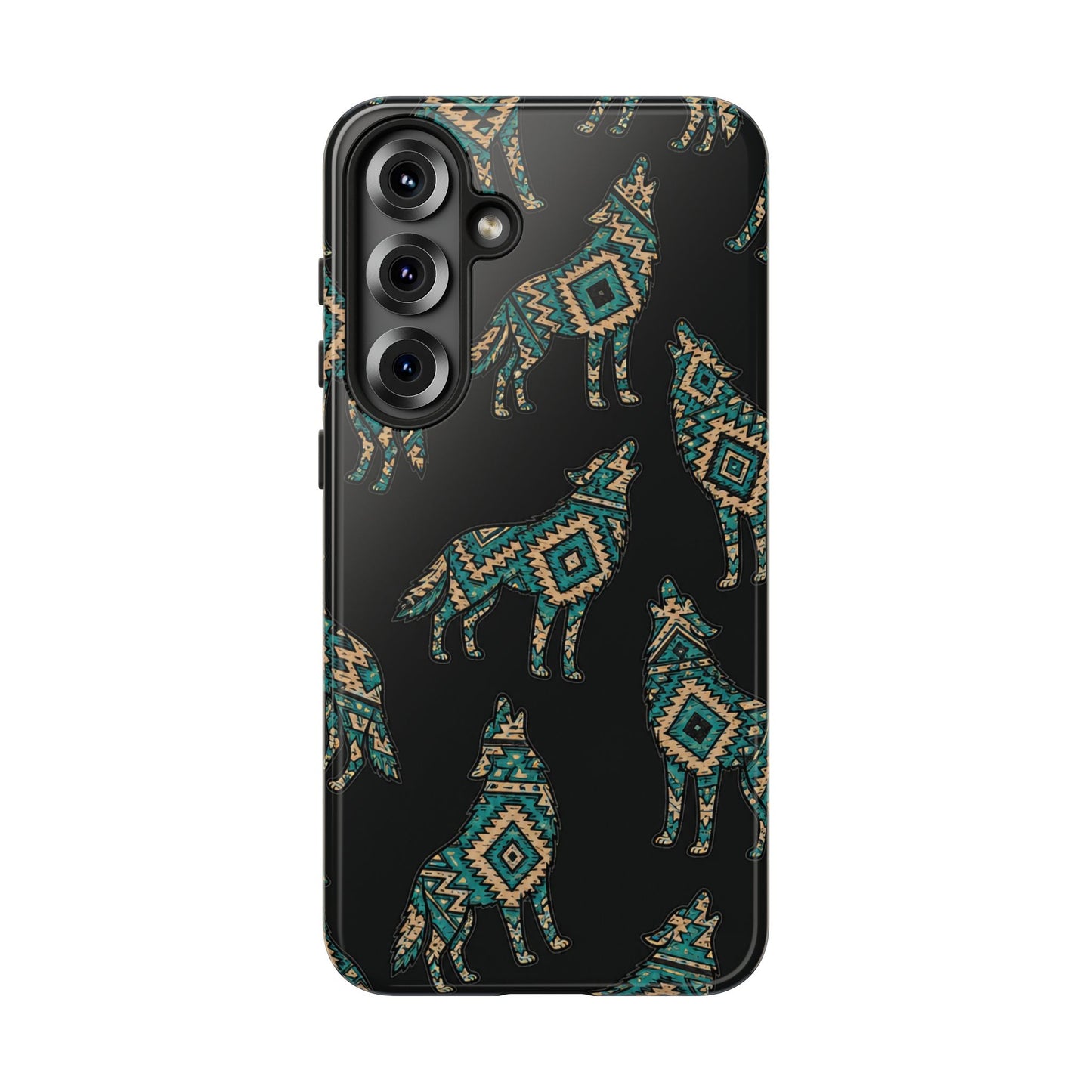 Turquoise Wolf Tough Case