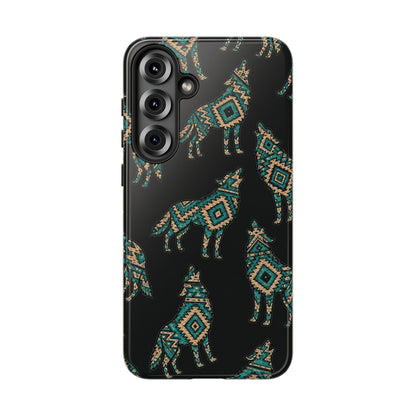 Turquoise Wolf Tough Case