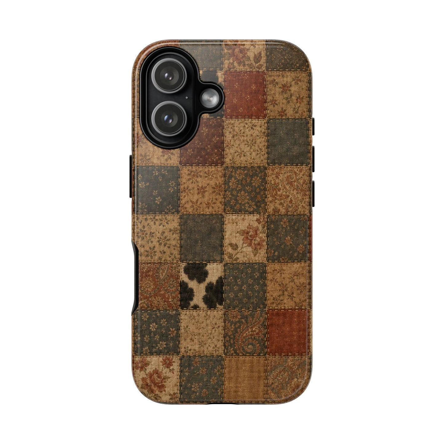 Rustic Patchwork Tough Case