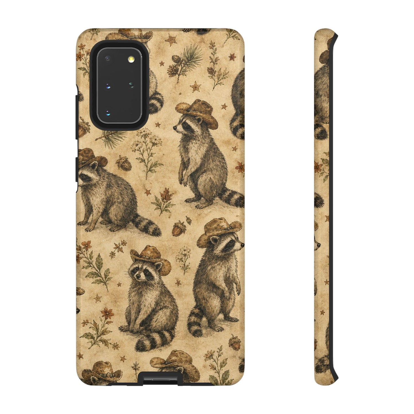 Painted Raccoon Tough Case