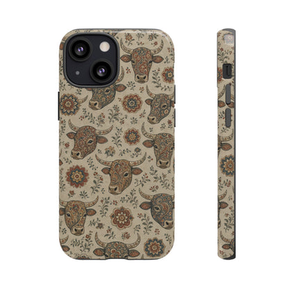 Folk Longhorn Tough Case
