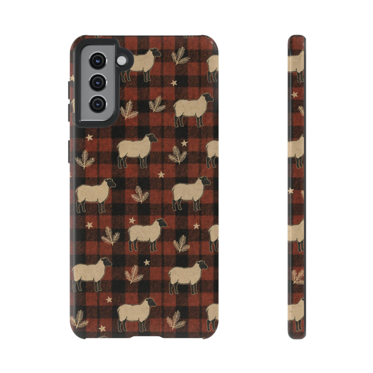 Plaid Sheep Tough Case