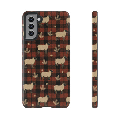 Plaid Sheep Tough Case