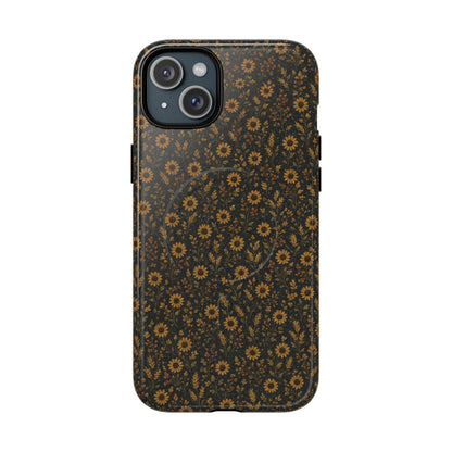 Moody Sunflowers Magnetic Case