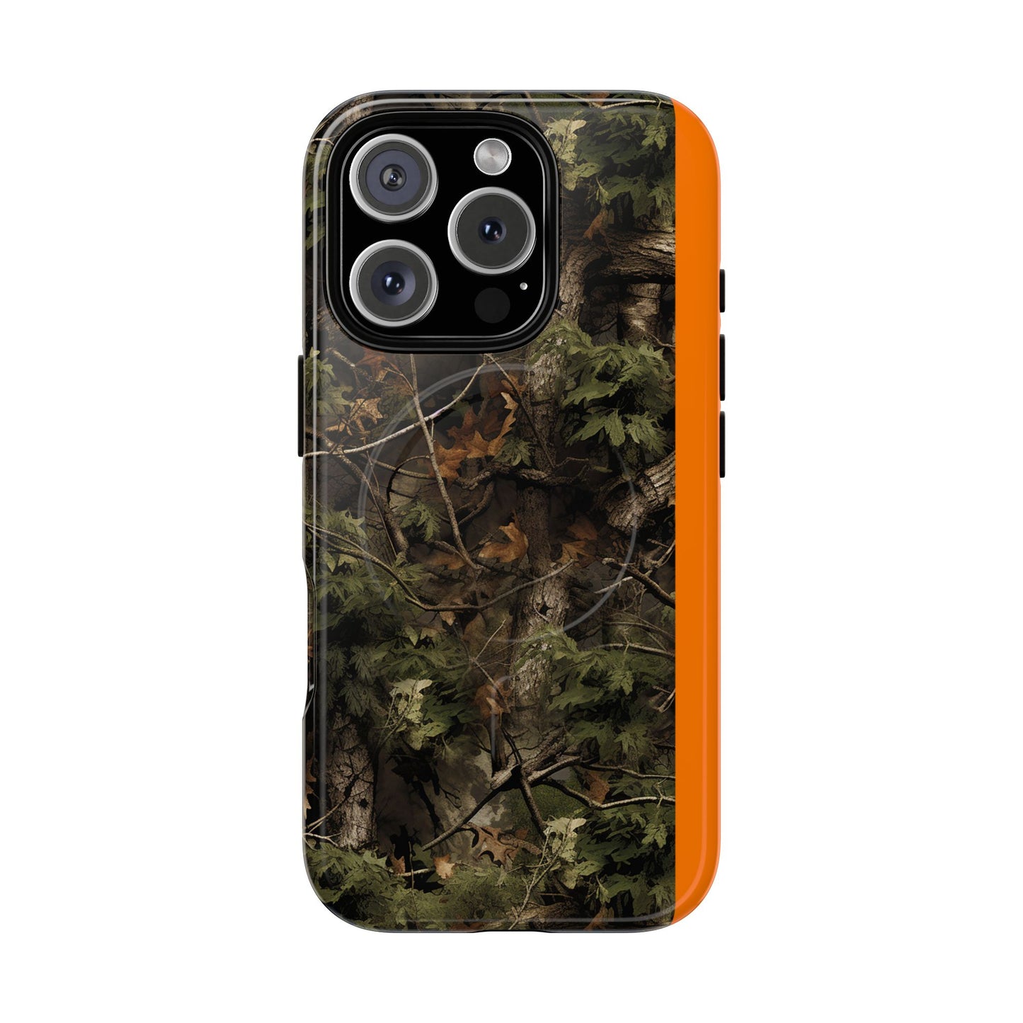 Hunting Camo Color-Block Magnetic Case