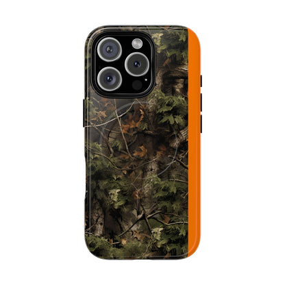 Hunting Camo Color-Block Magnetic Case