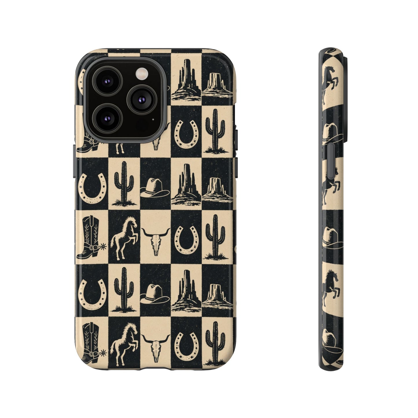 Western Checkerboard Tough Case