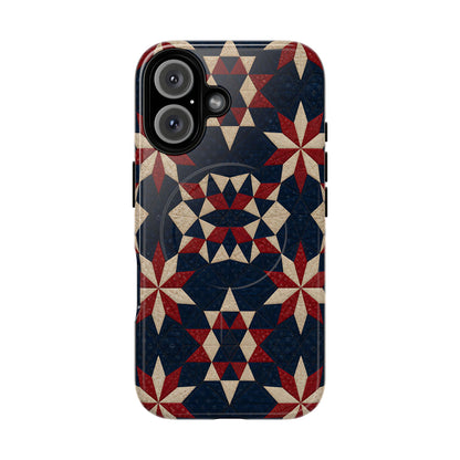 Patriotic Quilt Magnetic Case