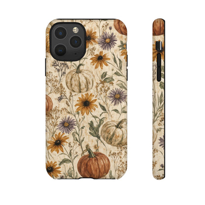 Pumpkin Wildflower Tough Case