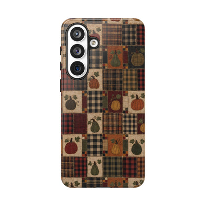 Plaid Pumpkin Tough Case