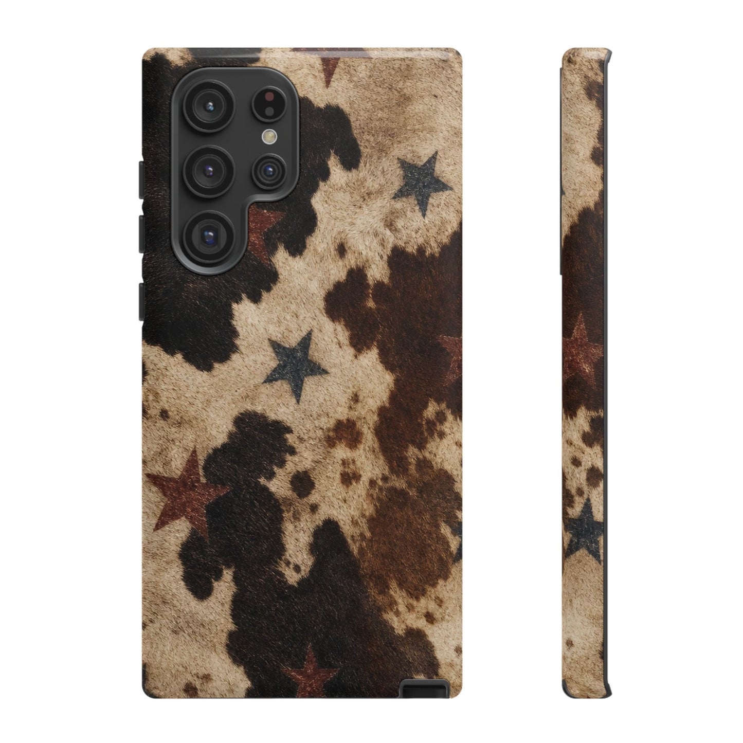 Stars And Cowhide Tough Case