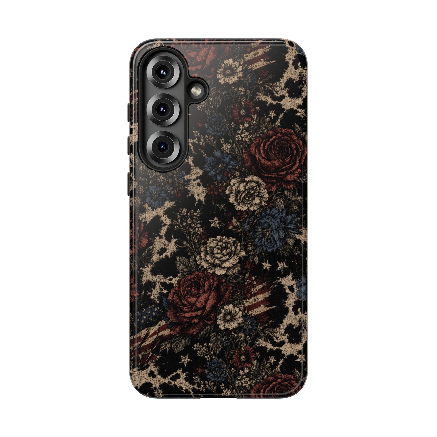 USA Cowhide Bloom Tough Case