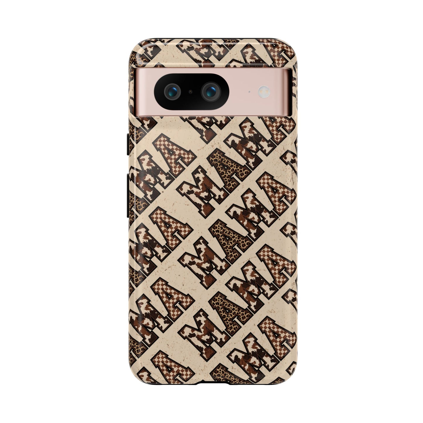 Grunge Cowhide Mama Tough Case