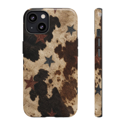 Stars And Cowhide Tough Case