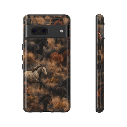 Running Horses Tough Case