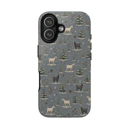 Snowy Goats Tough Case