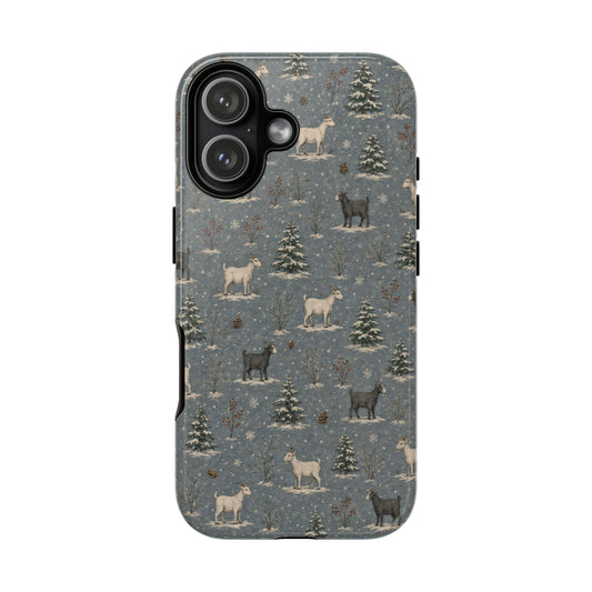 Snowy Goats Tough Case