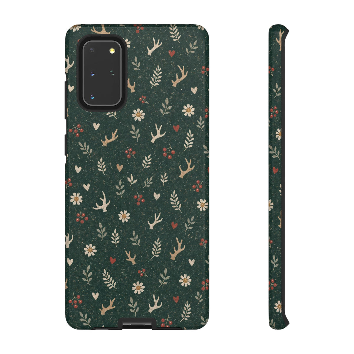 Antler Daisies Evergreen Tough Case