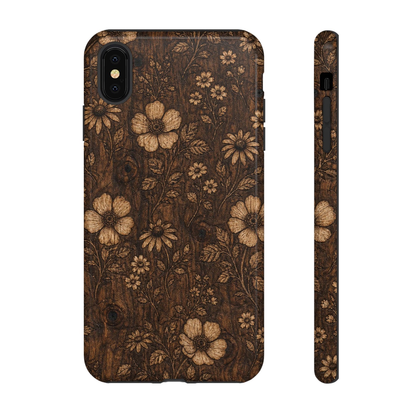 Floral Bark Tough Case