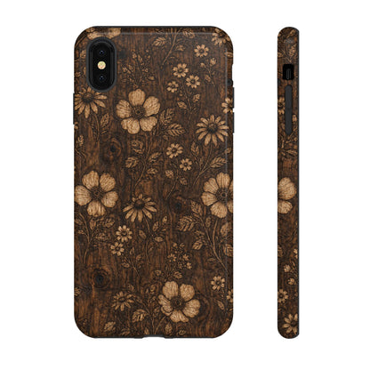 Floral Bark Tough Case