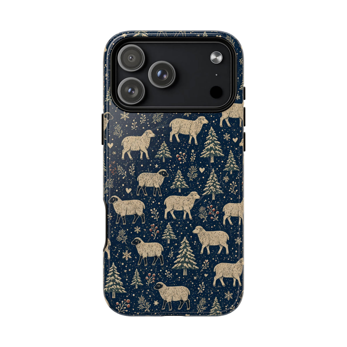 Snowy Sheep Magnetic Case