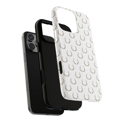 White Antlers Magnetic Case