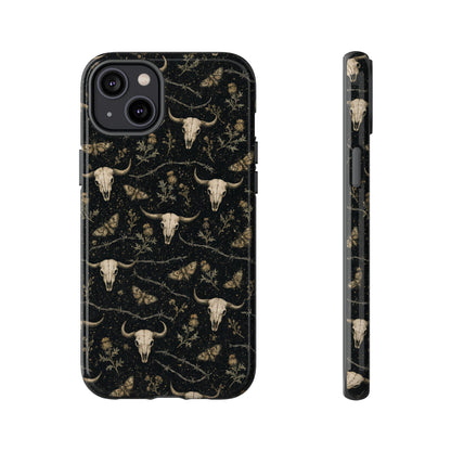 Bull Skull Barbwire Tough Case