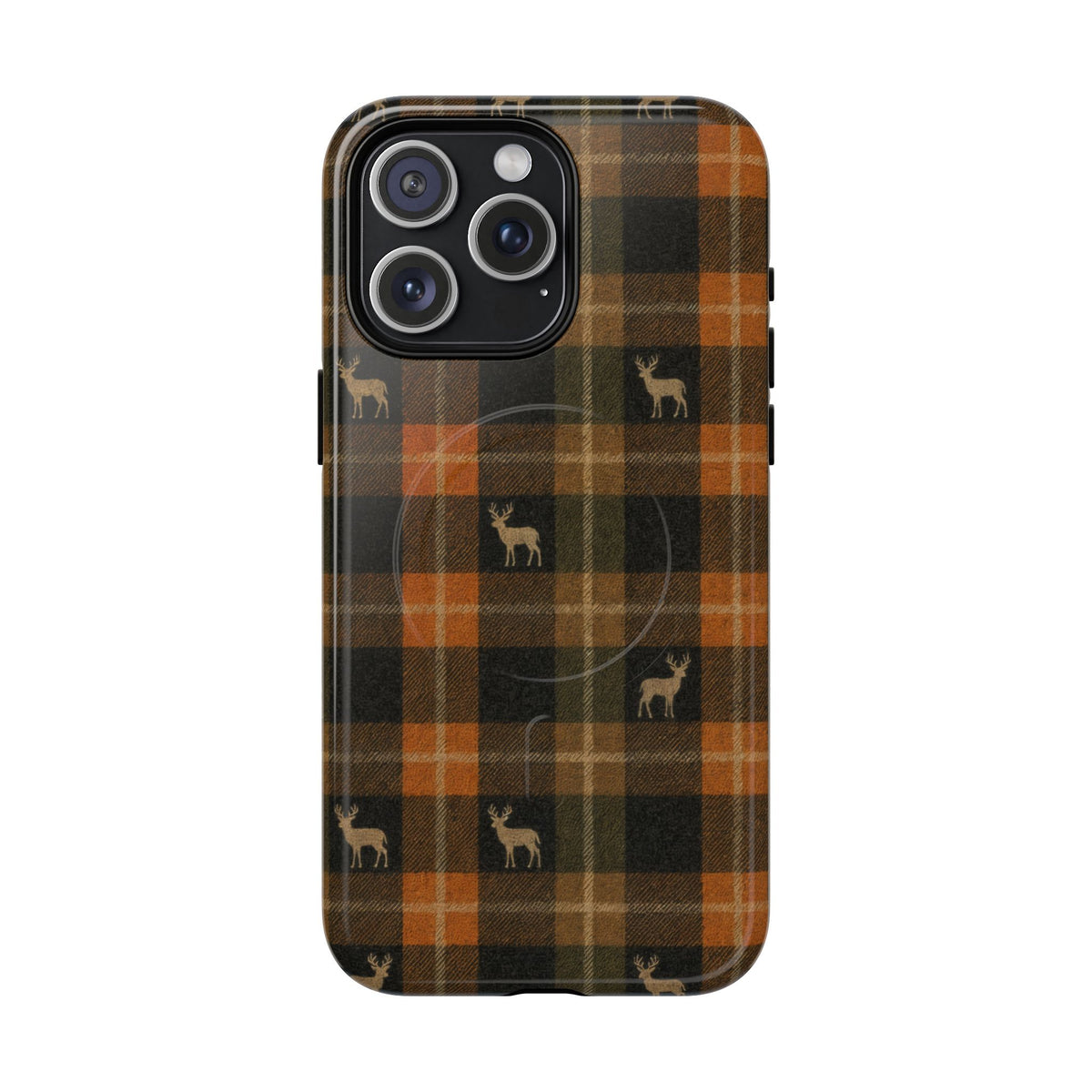 Buck Plaid Magnetic Case