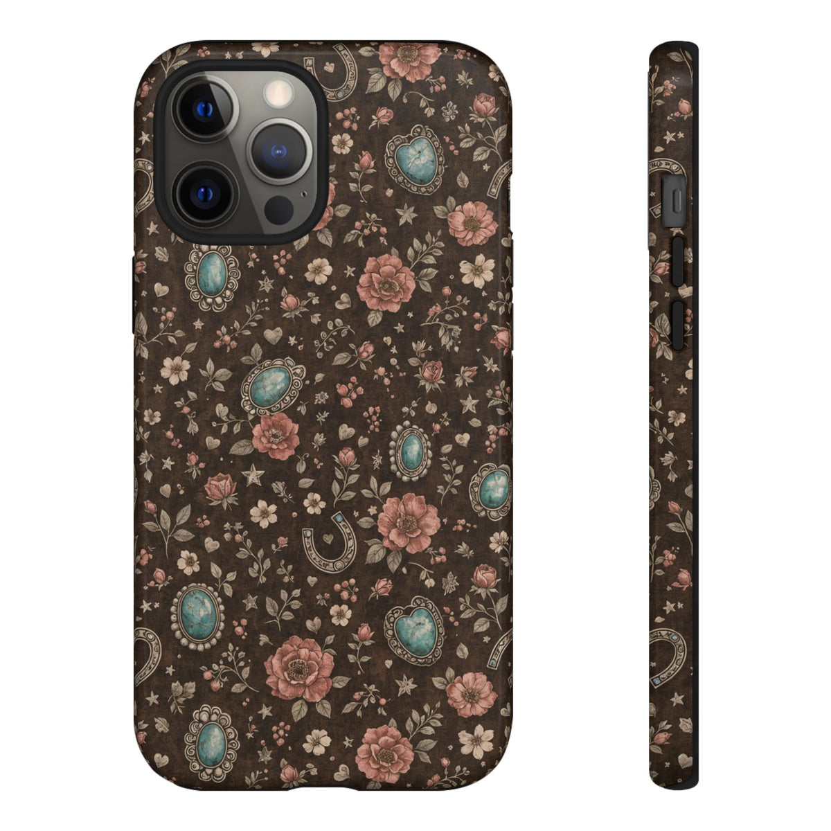 Turquoise Roses Tough Case