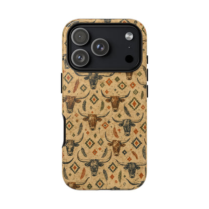 Longhorn Aztec Tough Case