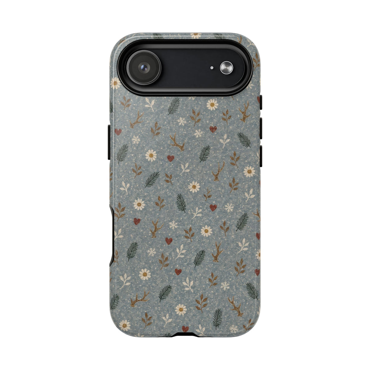 Antler Daisies Snow Magnetic Case