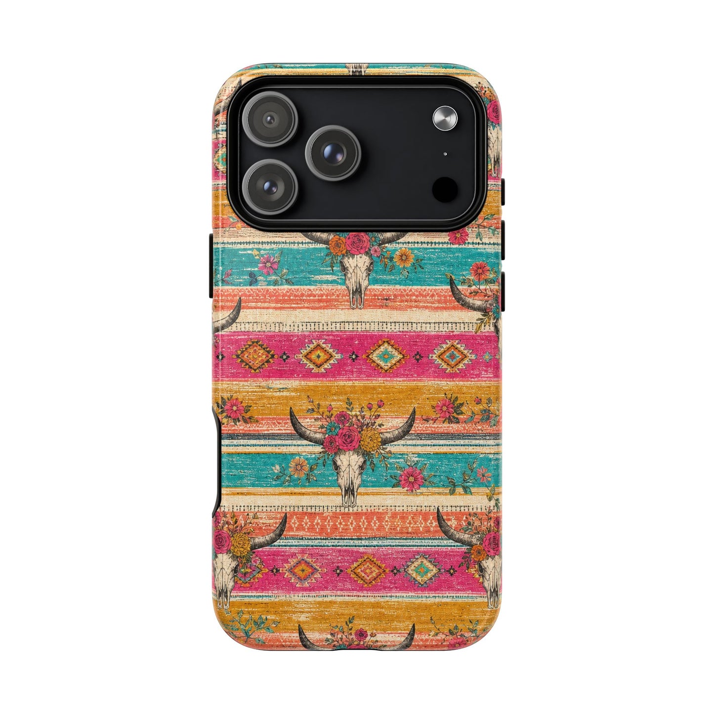 Serape Skull Magnetic Case