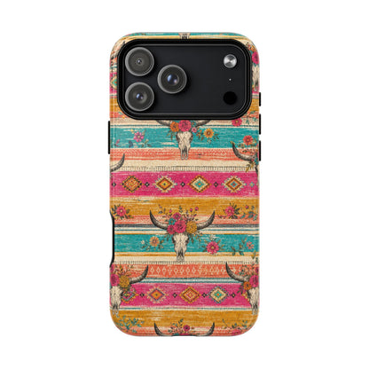 Serape Skull Magnetic Case