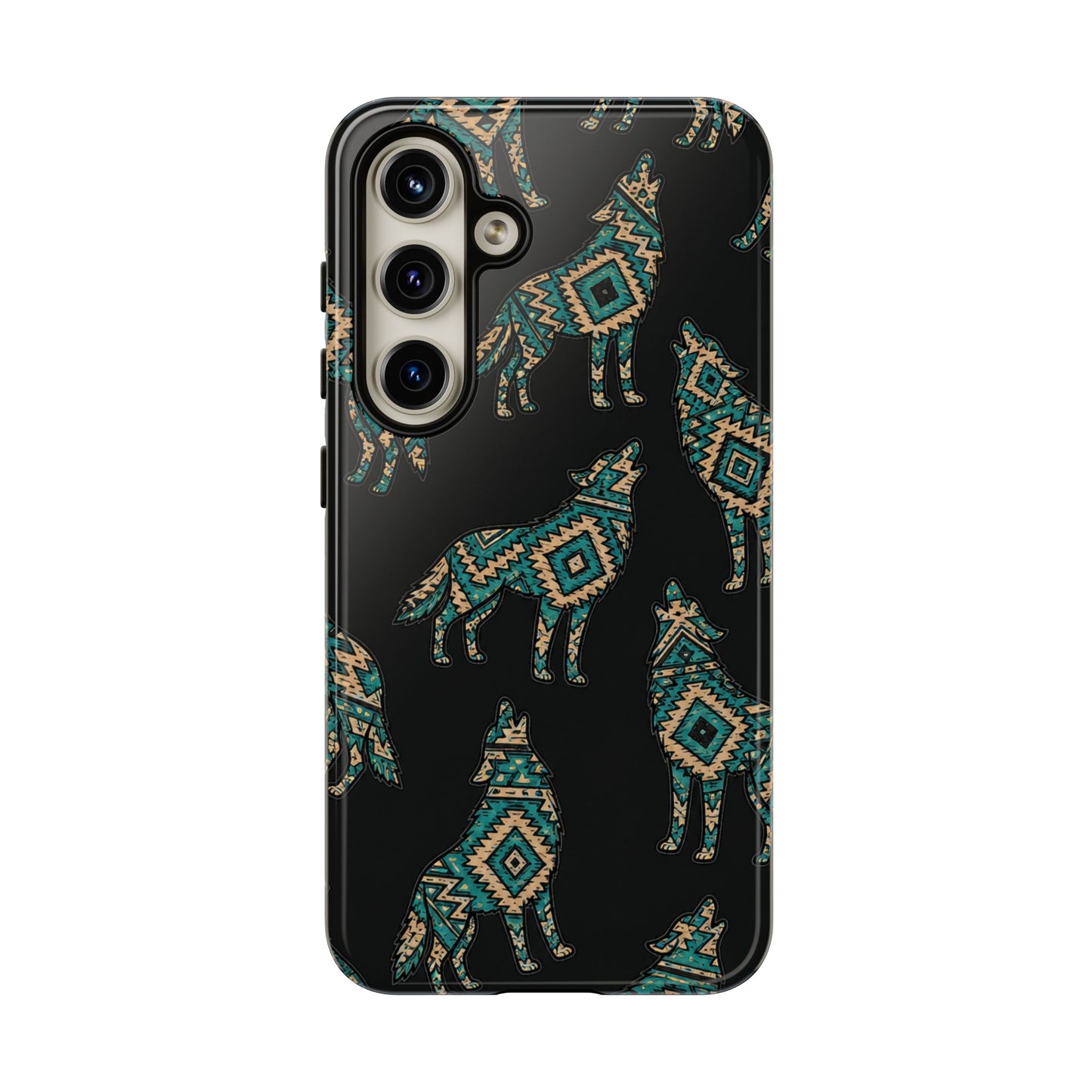 Turquoise Wolf Tough Case