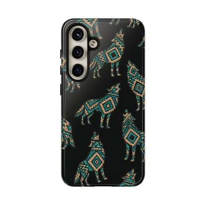 Turquoise Wolf Tough Case