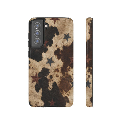 Stars And Cowhide Tough Case