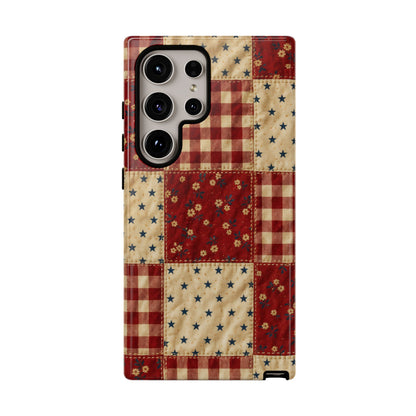 Gingham Stars Tough Case