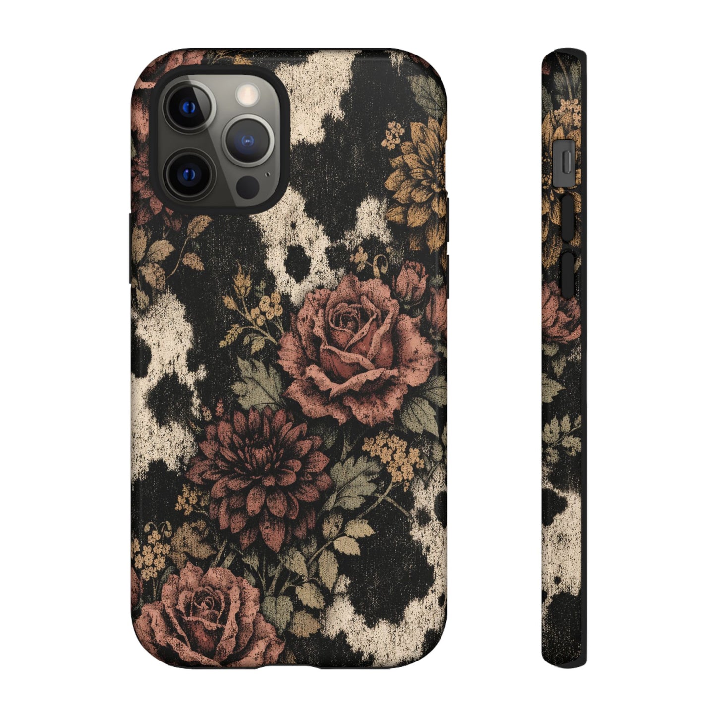 Cowhide Bloom Tough Case