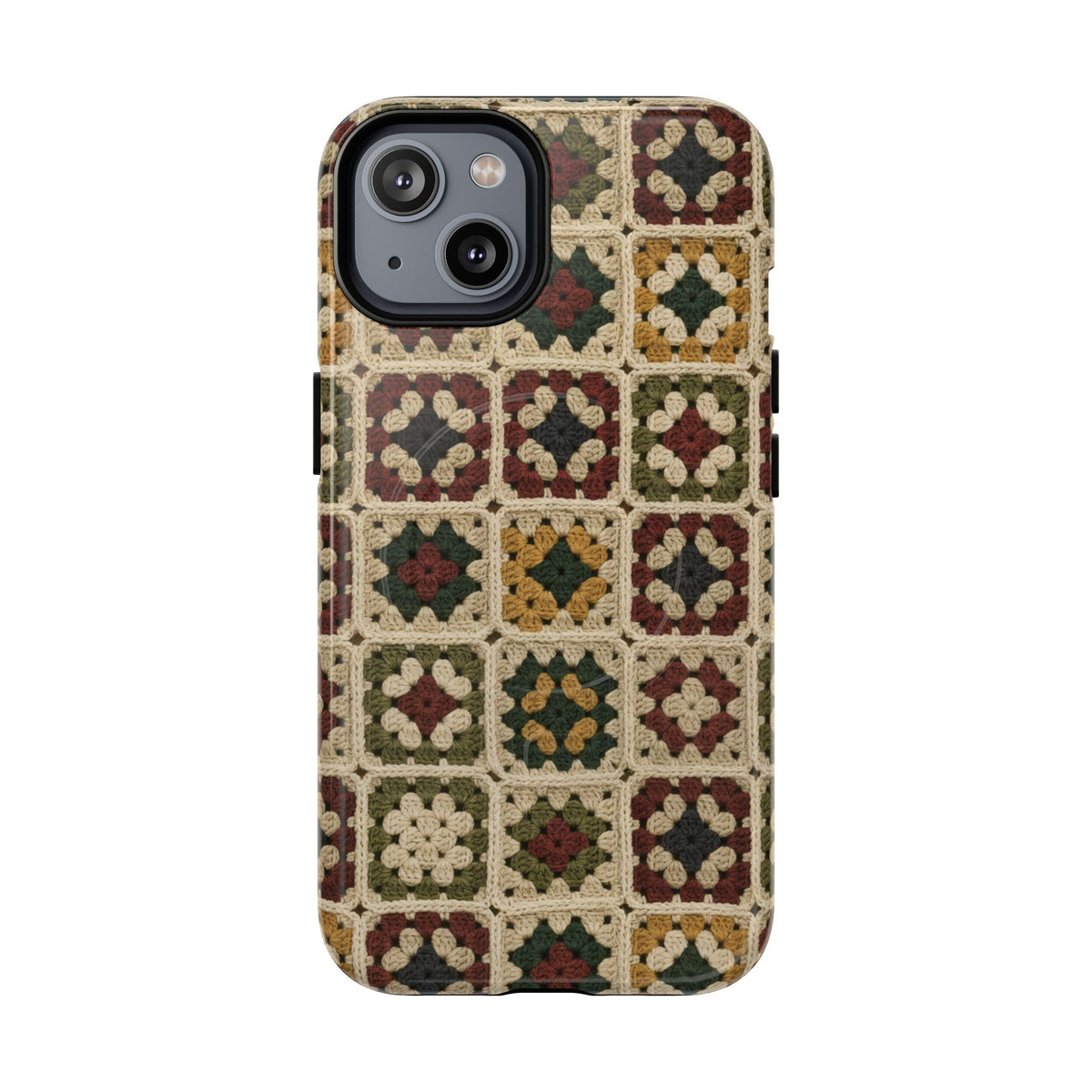 Christmas Granny Square Magnetic Case
