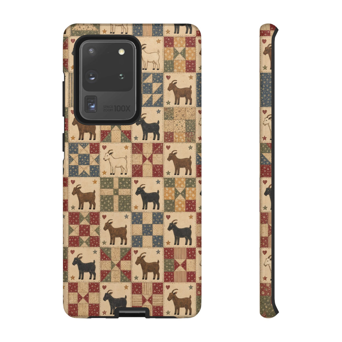 Goat Quilt Tough Case